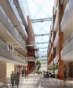 7350平米陽光保險(xiǎn)辦公區(qū)裝修