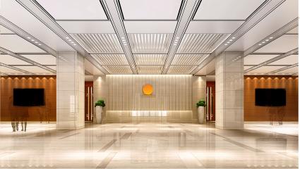 1680平米陽光保險(xiǎn)培訓(xùn)部辦公室裝修