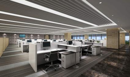 辦公空間功能分區(qū)的安排_北京辦公室裝修_翰翔建筑